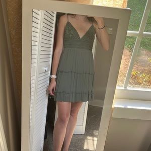 Lizard Thicket Green Dress